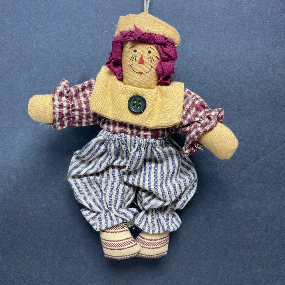 Primitive Folk Art Doll‎ Stuffed Country Farmhouse Rustic Americana Decor
